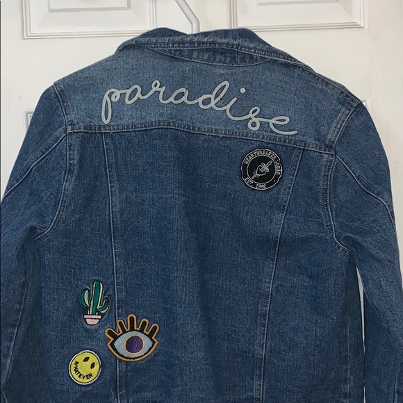 Kids large denim jean jacket! - Picture 5 of 5